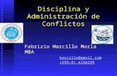 Disciplina y Administración de Conflictos