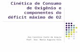 Cinética de Consumo de Oxigênio e componentes do déficit máximo de O2