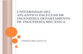 UNIVERSIDAD DEL ATLANTICO FACULTAD DE INGENIERIA DEPARTAMENTO DE INGENIERÍA MECÁNICA