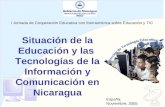 Situación de la Educación y las  Tecnologías de la Información y Comunicación en Nicaragua