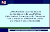 1. Introducción 2. Situación actual 3. Educación y Visión Colombia II Centenario: 2019