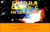 CICLO II-B CICLO II- C