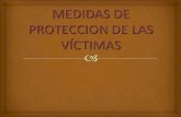 MEDIDAS DE PROTECCION DE LAS VÍCTIMAS