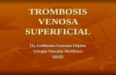 TROMBOSIS VENOSA SUPERFICIAL