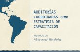 AUDITORÍAS  COORDINADAS  COMO ESTRATEGIA DE CAPACITACIÓN