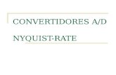 CONVERTIDORES A/D  NYQUIST-RATE