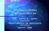 Anormalidades cromosómicas