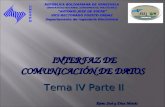 INTERFAZ DE COMUNICACIÓN DE DATOS