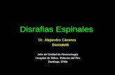 Disrafias Espinales  Dr. Alejandro Cáceres        Bassaletti  Jefe de Unidad de Neurocirugía