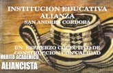 INSTITUCION EDUCATIVA ALIANZA SAN ANDRES  CORDOBA