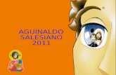AGUINALDO SALESIANO  2011