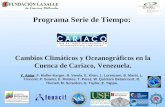 Programa Serie de Tiempo:  Cambios Climáticos y Oceanográficos en la Cuenca de Cariaco, Venezuela.