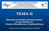 Sistemas de Radiocomunicaciones  en las Bandas de  Ondas Kilométricas y Hectométricas