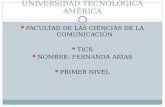 UNIVERSIDAD TECNOLÓGICA AMÉRICA