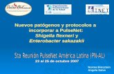 Nuevos patógenos y protocolos a  incorporar a PulseNet: Shigella flexneri  y