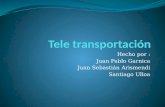 Tele transportación