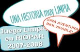 Juego Limpio en RIÓPAR 2007-2008