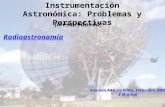 Instrumentación Astronómica: Problemas y Perspectivas