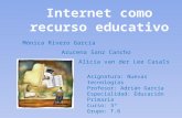 Internet como recurso educativo