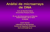 Anàlisi de microarrays de DNA