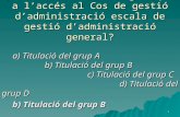 Quina titulació s’exigirà per a l’accés al Cos subaltern d’administració de la Generalitat?