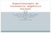 Espectroscopía  de  resonancia magnética  nuclear