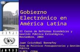 Gobierno Electrónico en América Latina