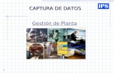 CAPTURA DE DATOS