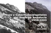 U sos y  C oberturas  V egetales del  S uelo en Andalucía 1956-2003