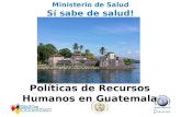 Políticas de Recursos Humanos en Guatemala