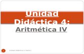 Unidad Didáctica 4: