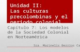 Capítulo 7: Los modelos de la Sociedad Colonial en Norteamérica