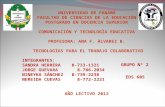 UNIVERSIDAD DE PANAMÁ FACULTAD DE CIENCIAS DE LA EDUCACIÓN POSTGRADO EN DOCENCIA SUPERIOR