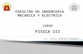 FACULTAD DE INGENIERIA MECANICA Y ELECTRICA