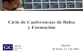 Ciclo de Conferencias de Bolsa y Formación