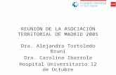 REUNIÓN DE LA ASOCIACIÓN TERRITORIAL DE MADRID 2005