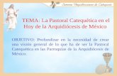 TEMA: La Pastoral Catequética en el Hoy de la Arquidiócesis de México