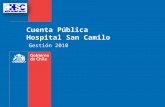 Cuenta Pública  Hospital San Camilo