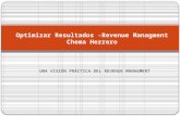 Optimizar Resultados -Revenue  Managment Chema Herrero