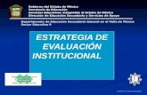 ESTRATEGIA DE EVALUACIÓN INSTITUCIONAL