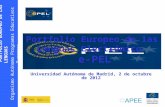 Portfolio Europeo de las Lenguas Electrónico  e-PEL