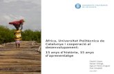 Àfrica, Universitat Politècnica de Catalunya i cooperació al desenvolupament: