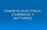 ENERGÍA ELÉCTRICA (TURBINAS Y MOTORES)
