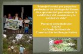“Manejo Forestal por pequeños productores de Santiago del Estero.