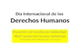 Día Internacional de los  Derechos Humanos