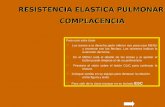 RESISTENCIA ELASTICA PULMONAR COMPLACENCIA
