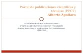 Portal de publicaciones científicas y técnicas (PPCT) Alberto Apollaro