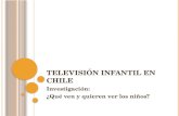 Televisión Infantil en Chile