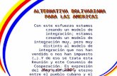 ALTERNATIVA BOLIVARIANA  PARA LAS AMERICAS