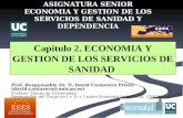ASIGNATURA SENIOR ECONOMIA Y GESTION DE LOS SERVICIOS DE SANIDAD Y DEPENDENCIA
